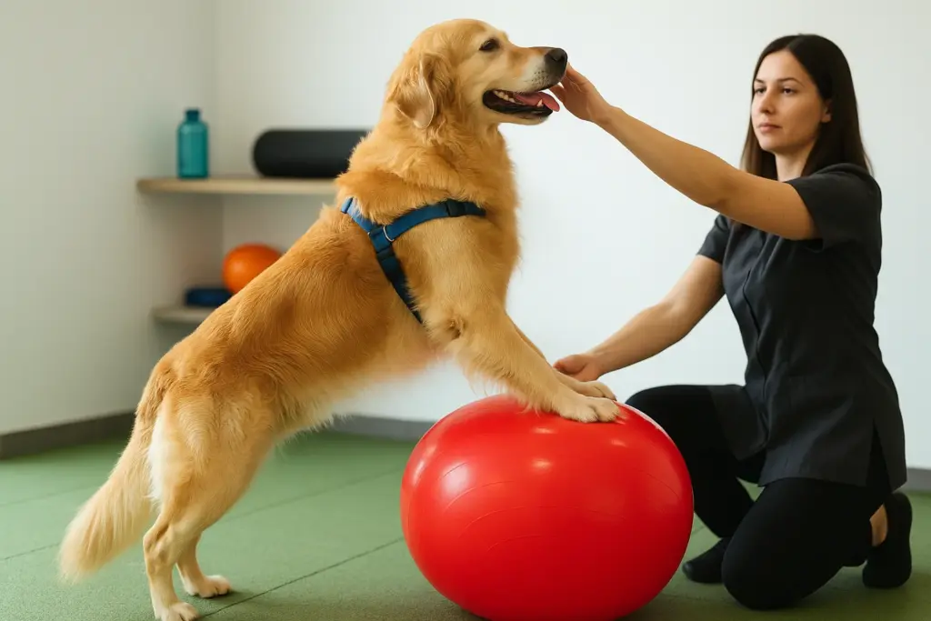 Fisioterapia em Cachorro