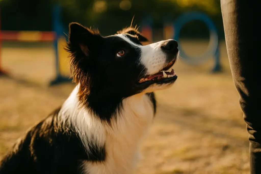como adestrar um Border Collie